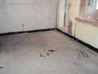 RD Kobeřice_izolace, OSB, plovoucí podlaha