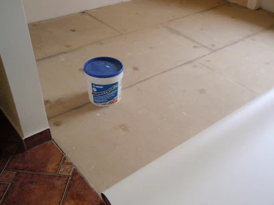 RD Kobeřice_Novilon na OSB